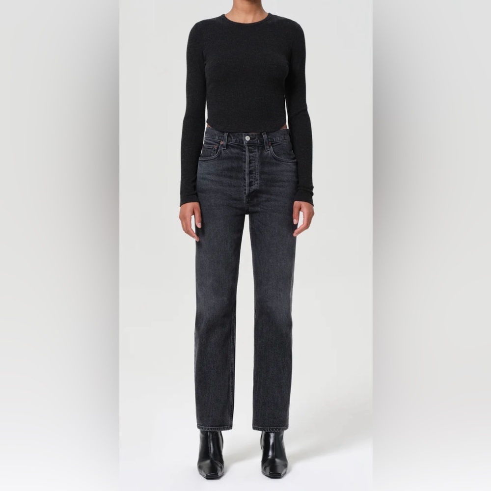 Agolde 90’s Pinch Waist High Rise Straight Jeans